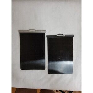 4x5 Darkslides Lot Of 2 Fidelity ? Metal Top 1444 Large Format Film Photography